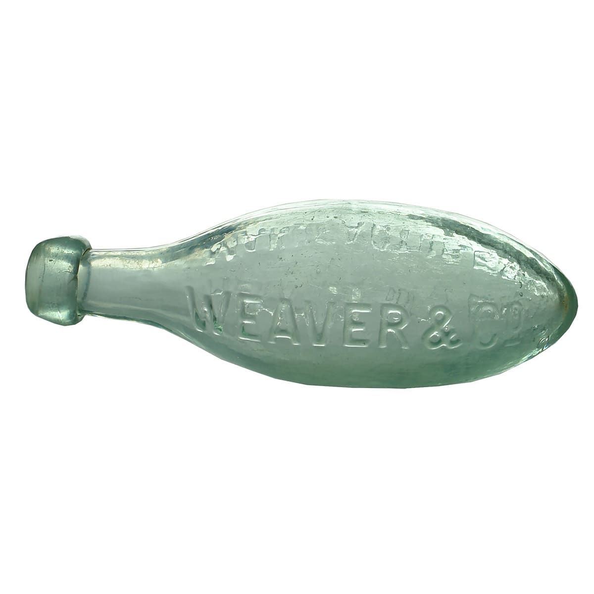 Torpedo. Weaver & Co. Aqua. 10 oz. (Tasmania)