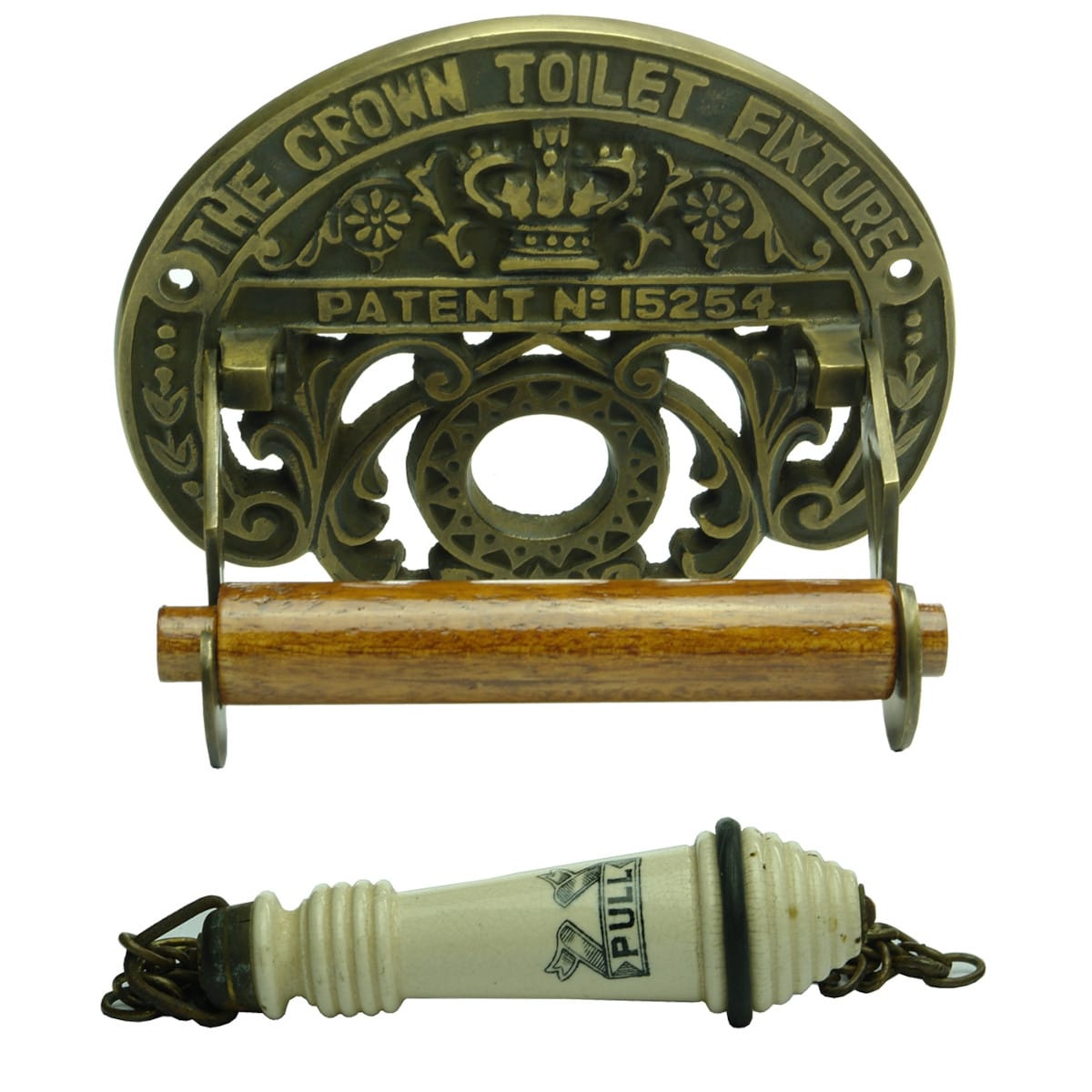 2 Toilet Items! The Crown Toilet Fixture and Generic Toilet Pull.