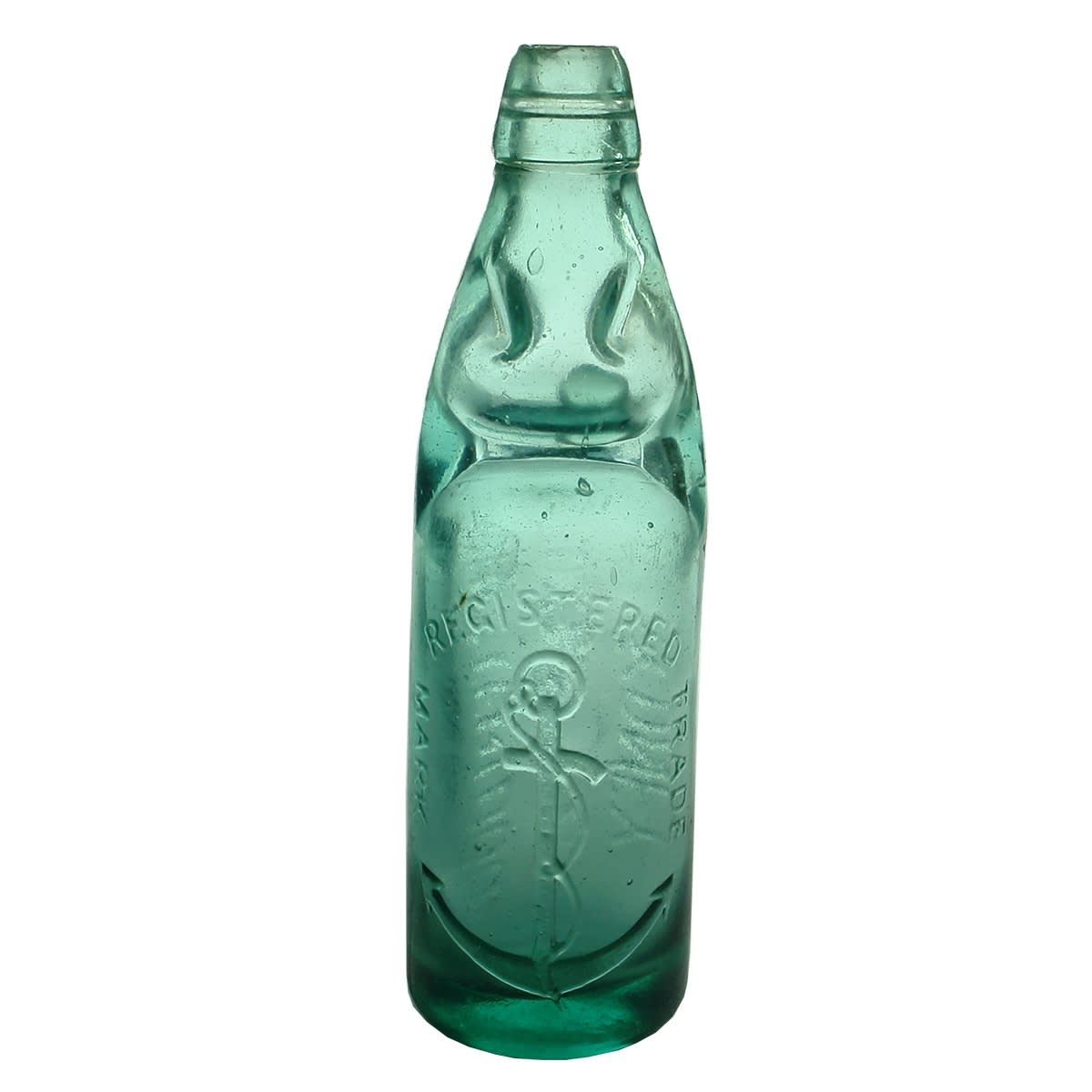 Codd. Chester Lodge Cordial Works, Sydney. Niagara. 10 oz. Darker Aqua. (New South Wales)