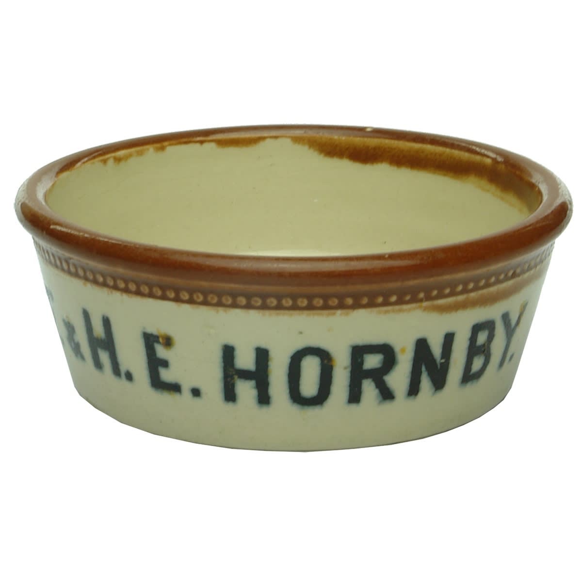 Bowl like Cream Pot. F. & H. E. Hornby. First Prize. Medals 1895, 1896, 1901 & 1903. (UK)