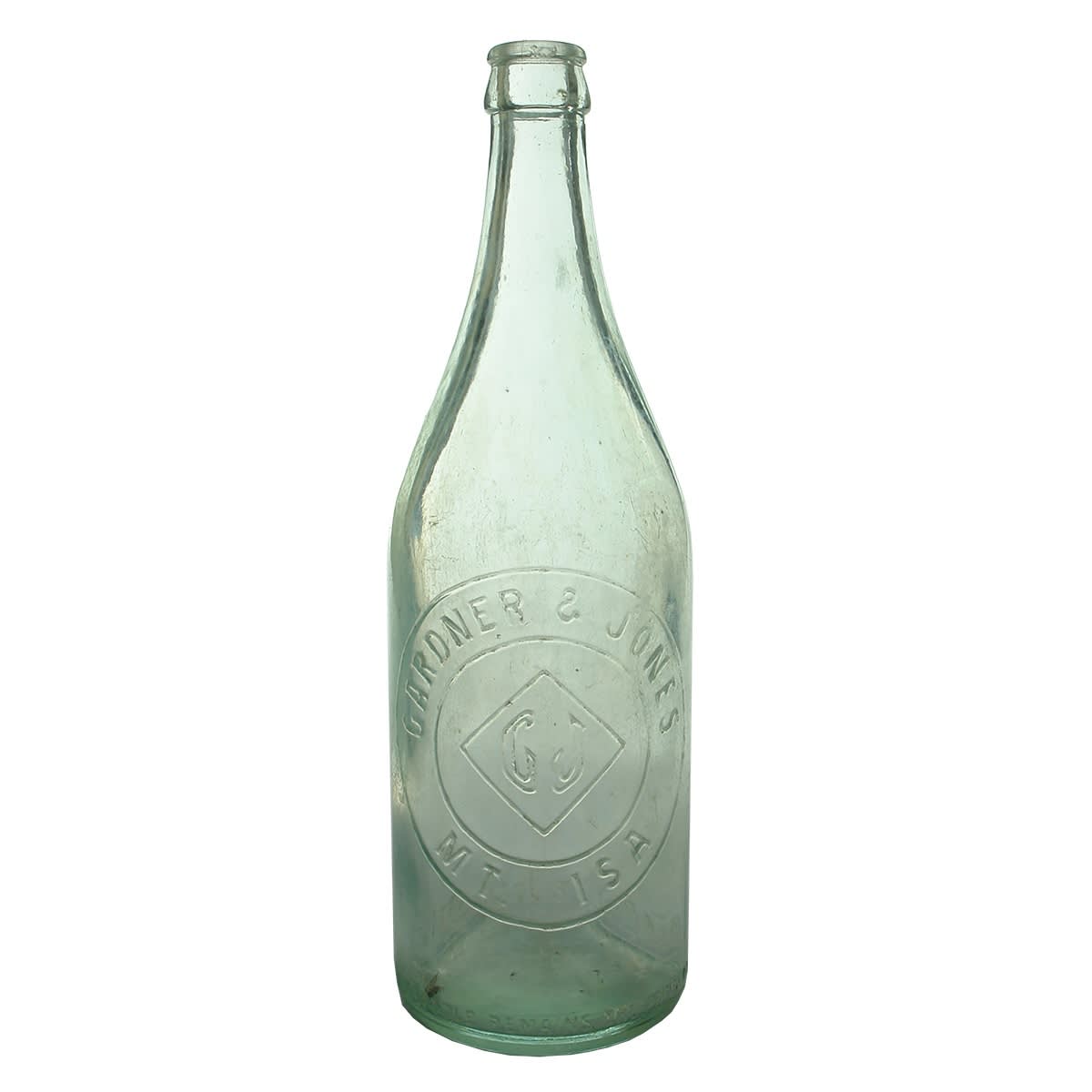 Crown Seal. Gardner & Jones, Mt. Isa. GJ in Diamond. 24 oz. (Queensland)