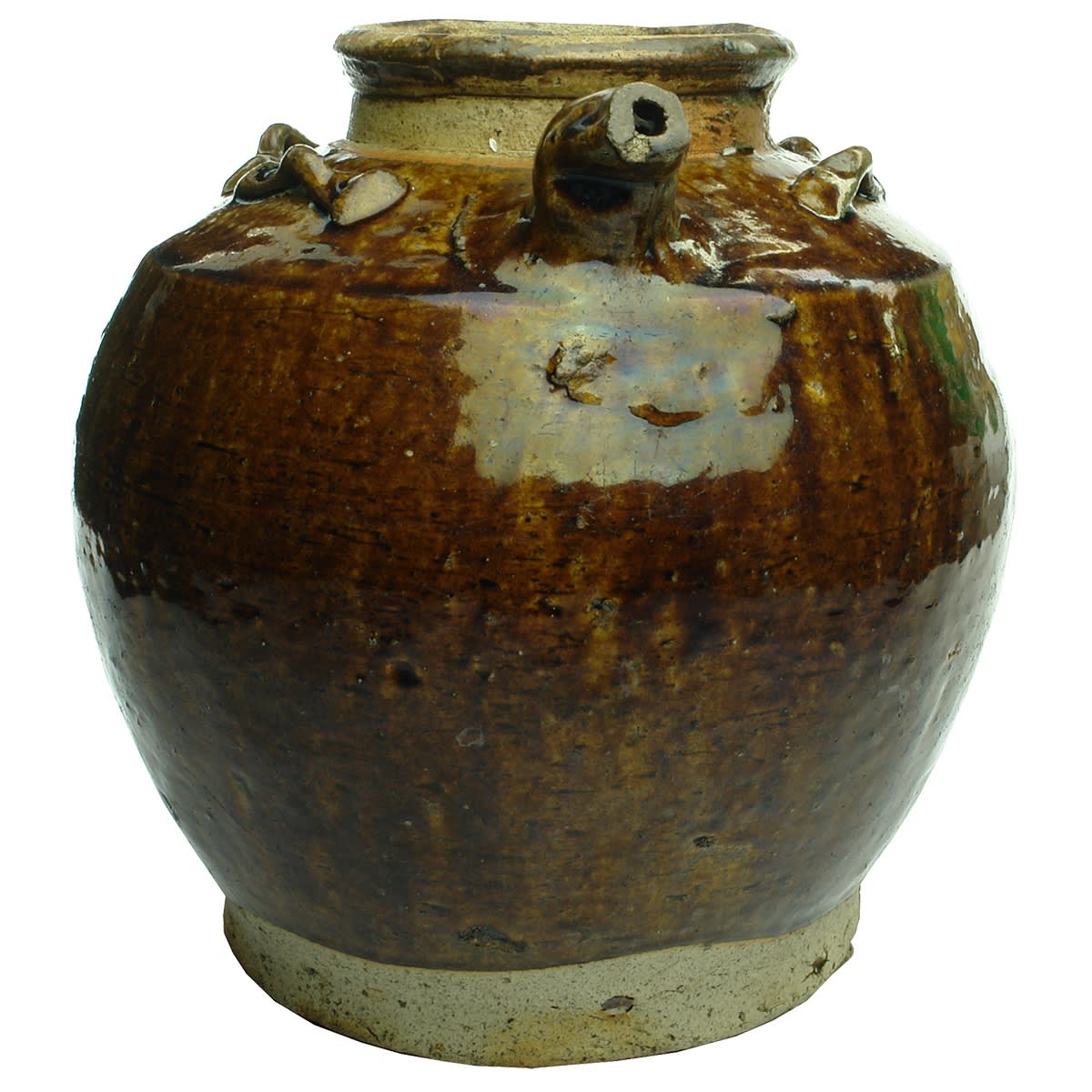 Chinese. Medium-Large Loop Jar With Handle and Pouring Spout. 260 mm.