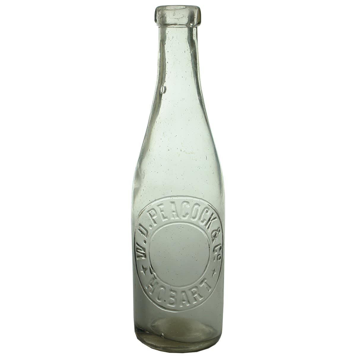 Sauce. W. D. Peacock & Co., Hobart. Clear. 13 oz. (Tasmania)