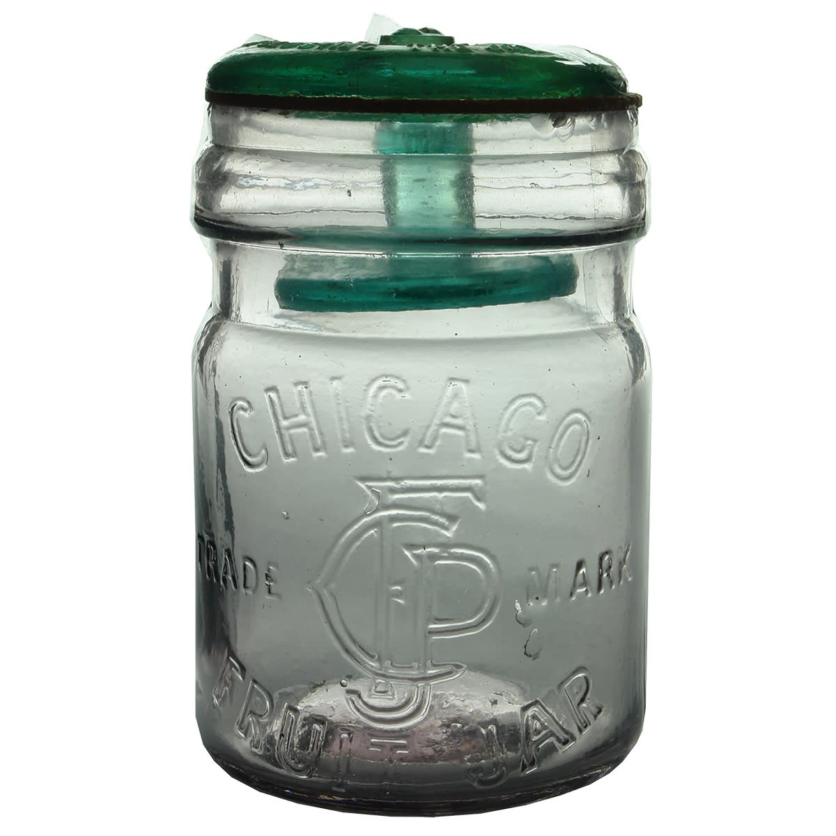 Preserving Jar. Chicago Fruit Jar. Amethyst. Pint. (Victoria)