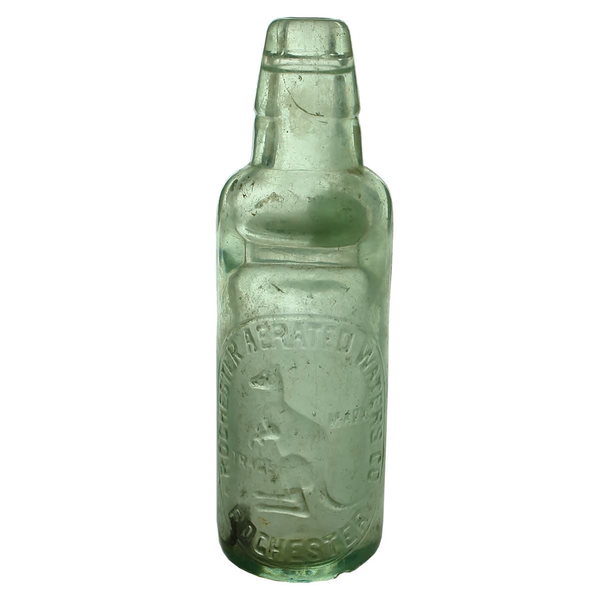 Codd. Rochester Aerated Waters. Kangaroo. Soda Water. All Way Pour. 6 oz. (Victoria)