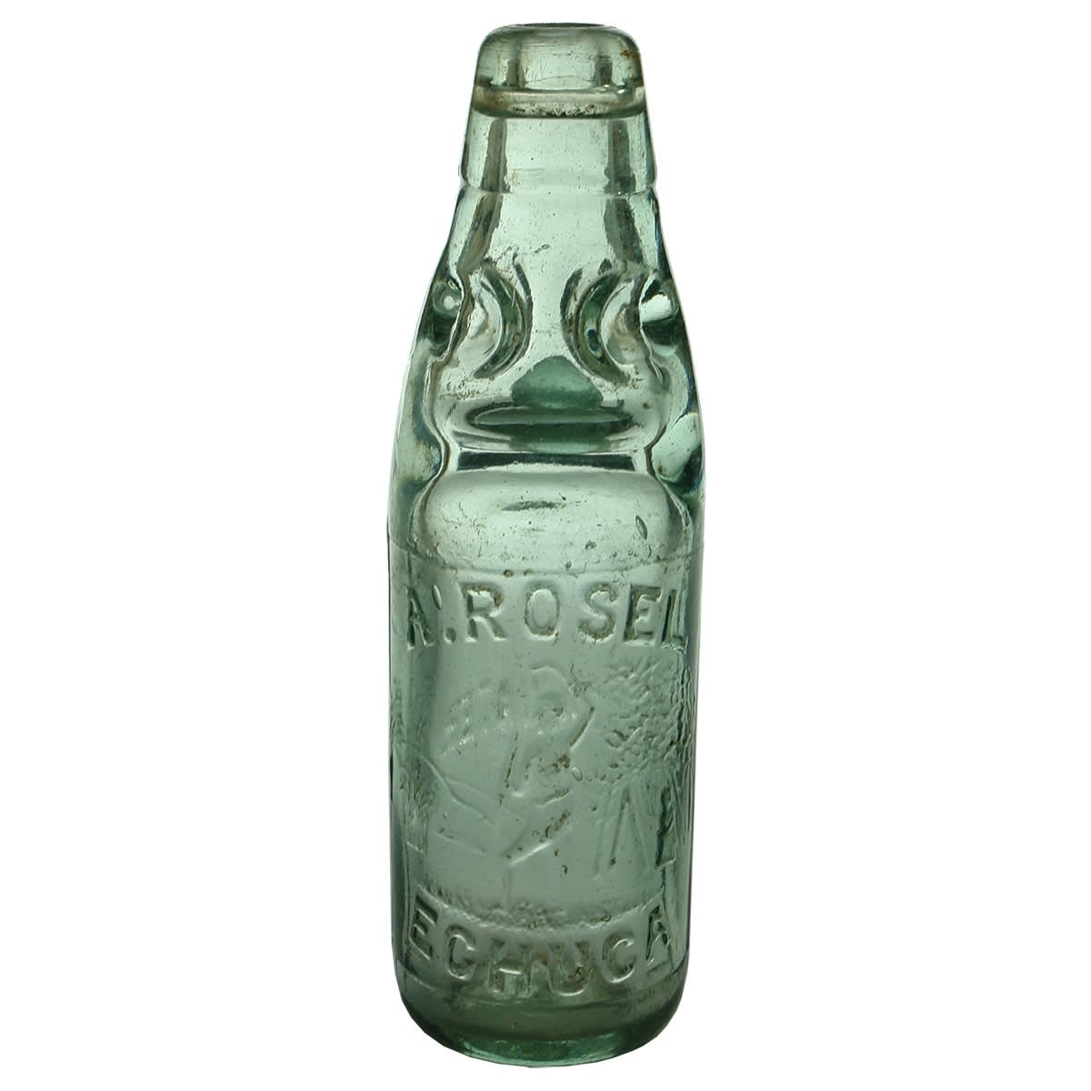 Codd.  A. Rosel, Echuca.  Soda Water. Dobson.  6 oz. (Victoria)