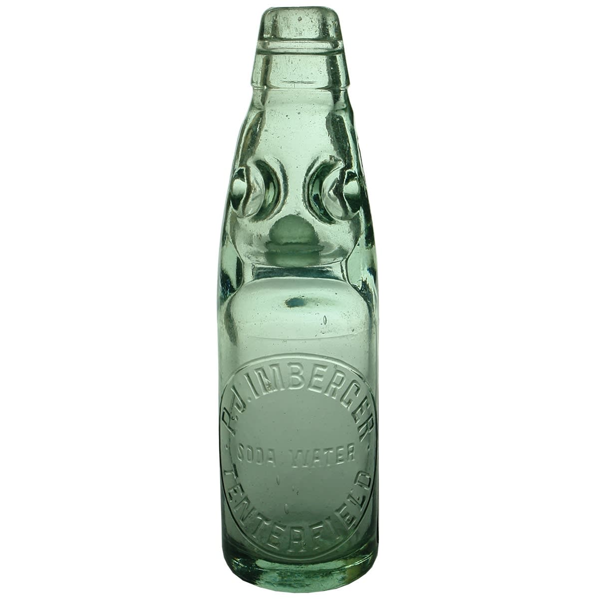 Codd. P. J. Imberger, Tenterfield. Soda Water. Dobson 6 oz. (New South Wales)