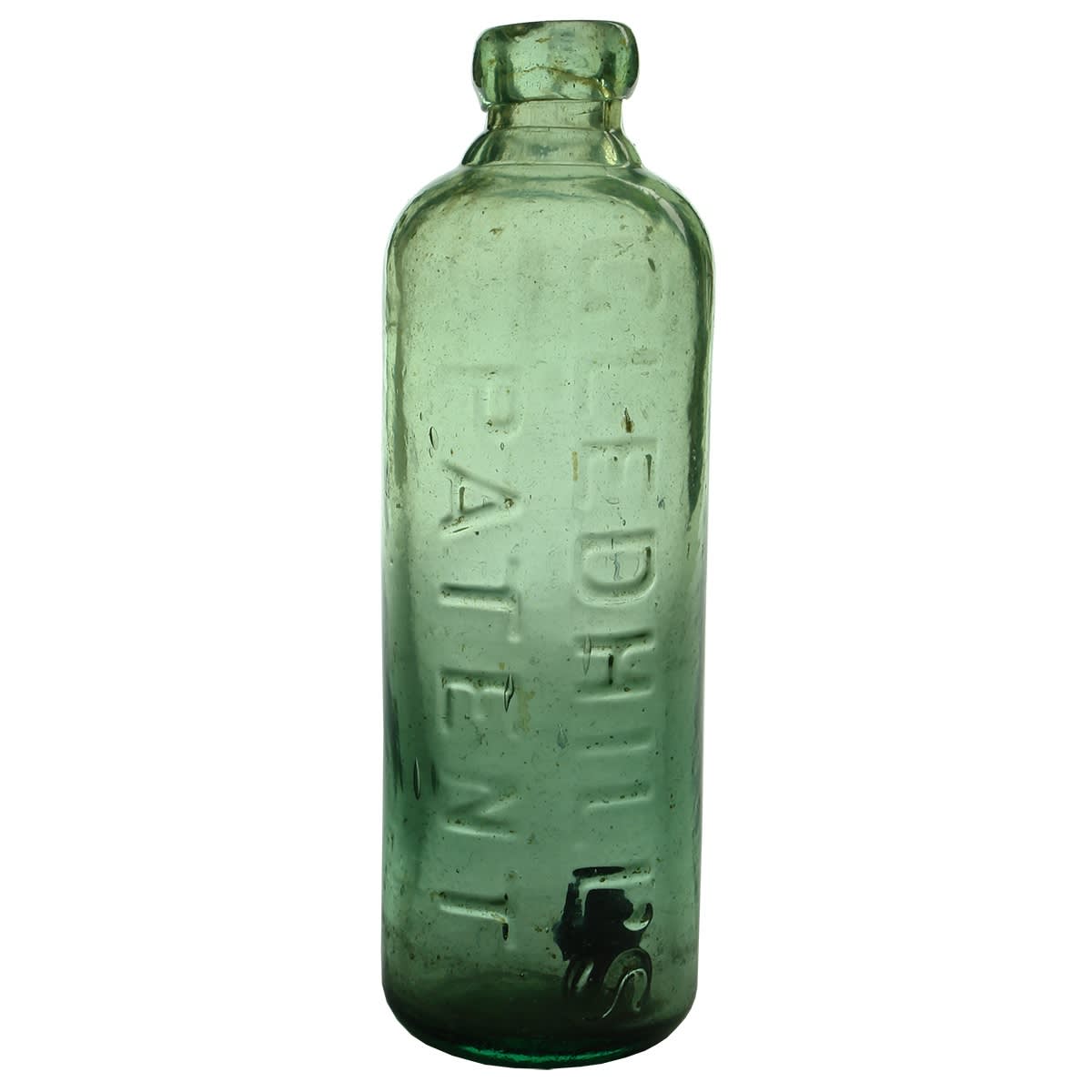 Patent Aerated Water. Gledhill's Patent. Aqua. 10 oz.