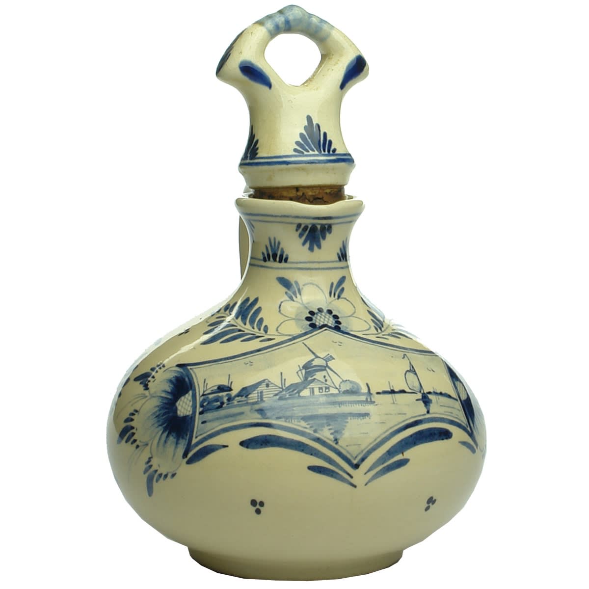 Gin. Erven Lucas Bols Delft Jug. (Netherlands)