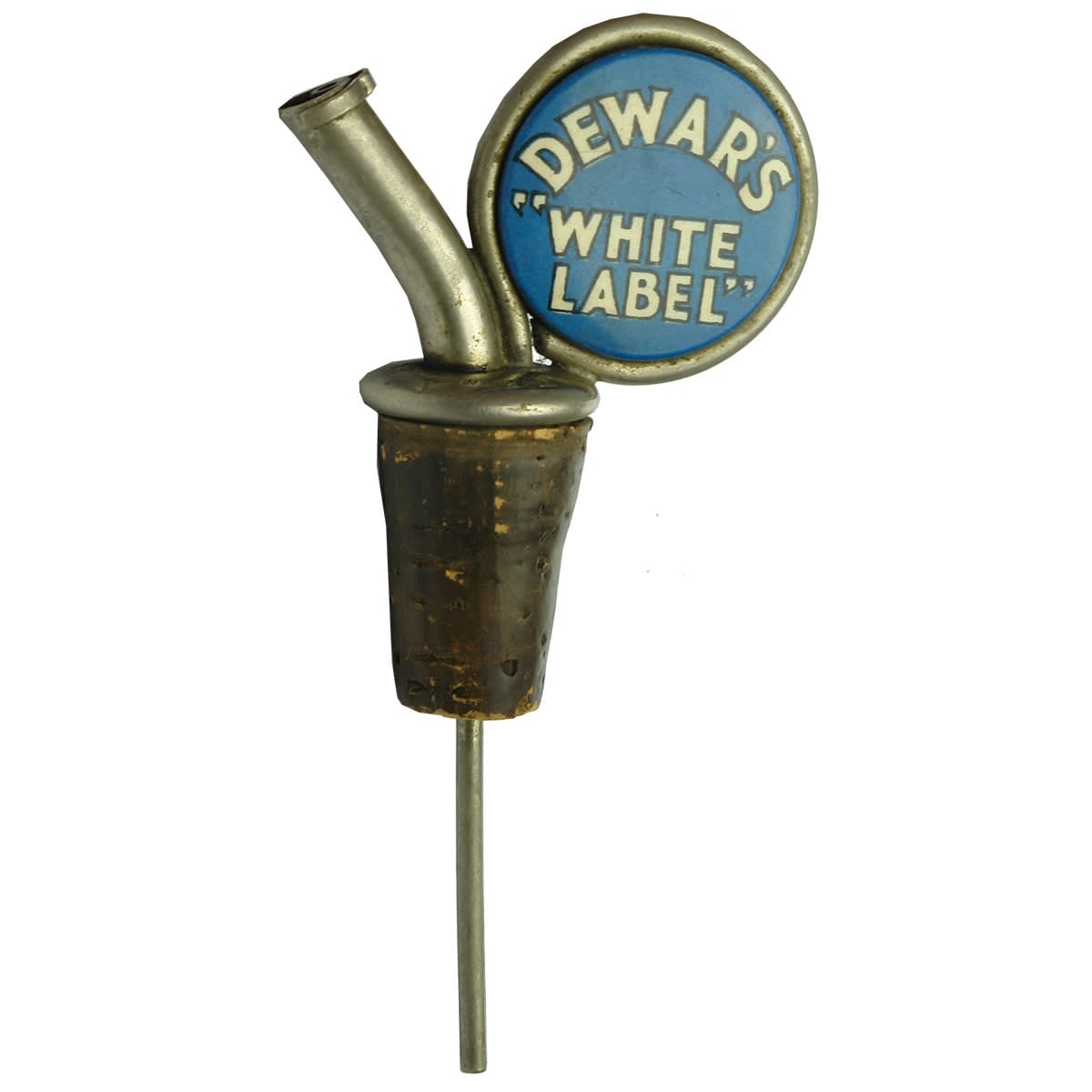 Spirits. Dewar's "White Label" Whisky Pourer.