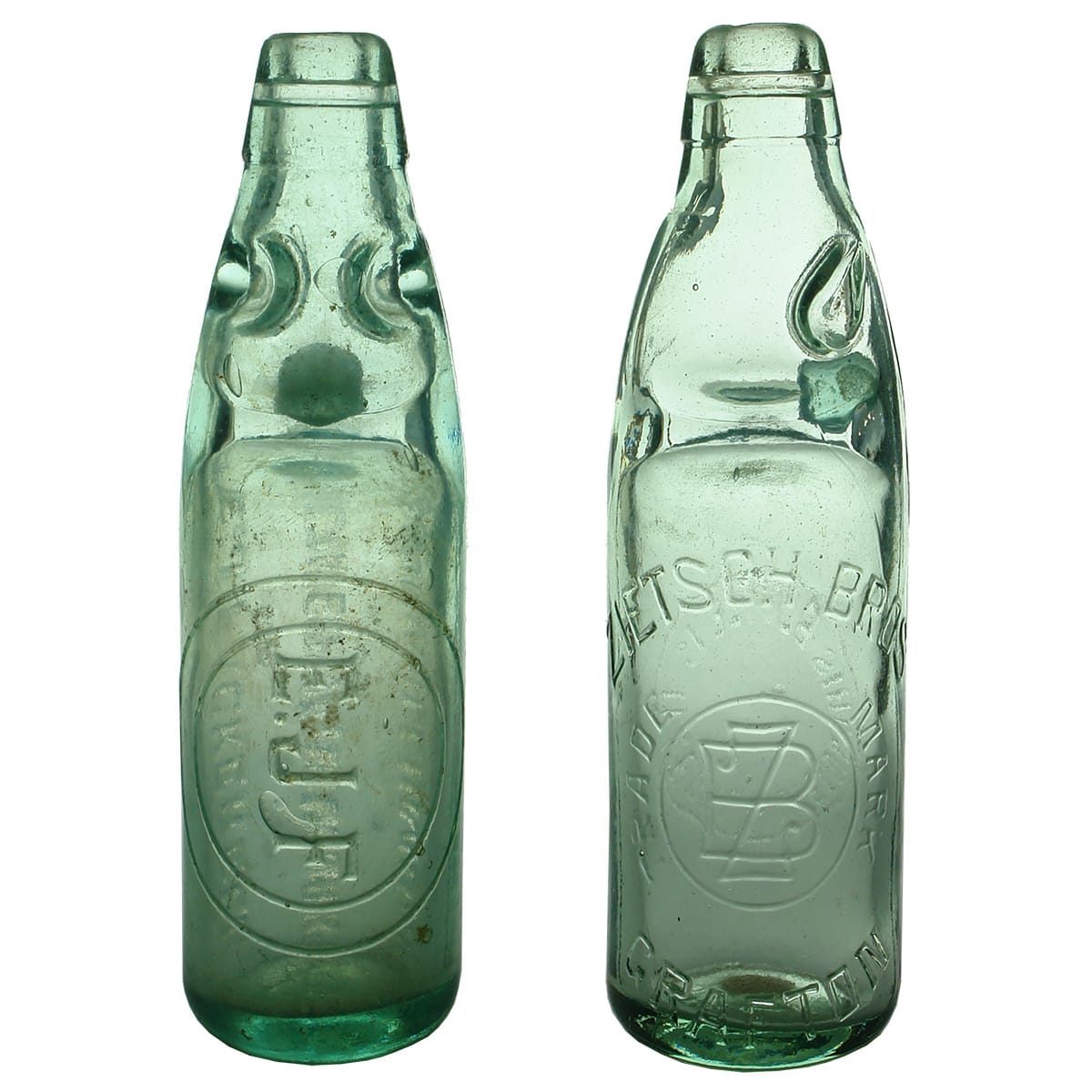 2 Codds: E. J. Fackerell, Murwillumbah; Zietsch Bros., Grafton. (New South Wales)