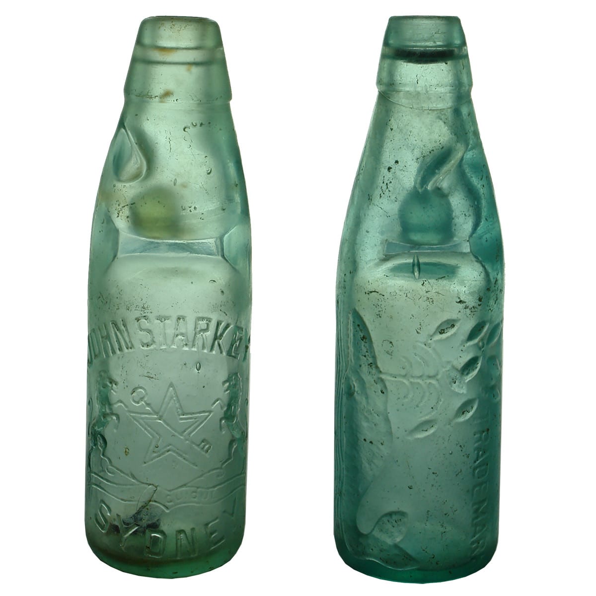2 Codds. John Starkey, Sydney and Charles Oertel's Pitt Street, Sydney. 6 oz. (New South Wales)