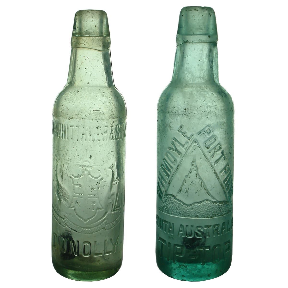 2 Lamonts. Wm Whittaker & Sons, Dunolly & W. H. Moyle, Port Pirie. (Victoria & South Australia)