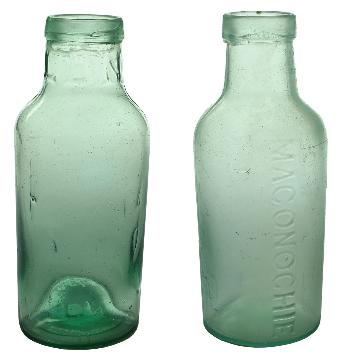 2 Early Pickles: LDN on neck and base; Maconochie, Lowestoft.