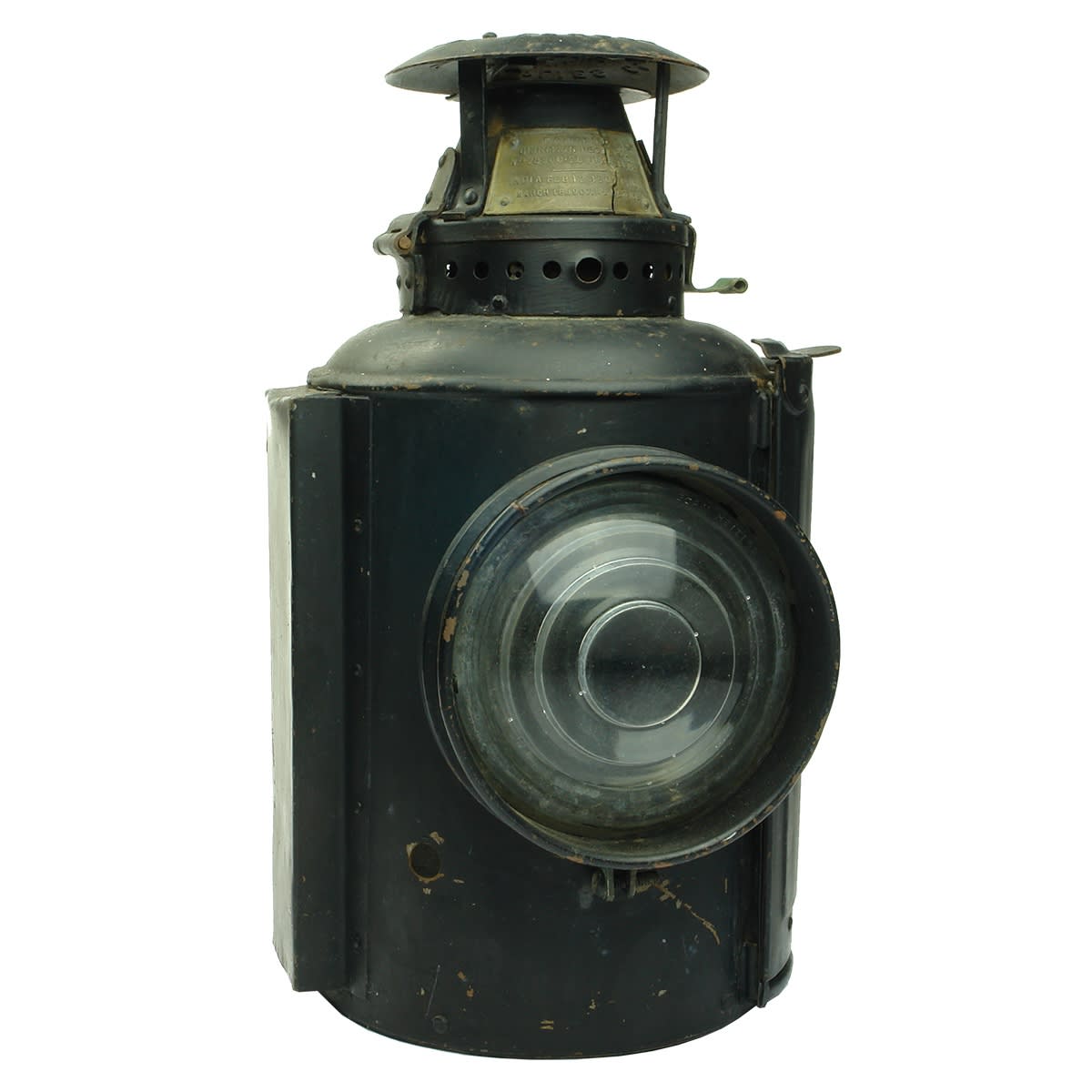 Lamp. Railway Supplies Co. Ltd., The Adlake Non-Sweating Lamp, London. (United Kingdom)
