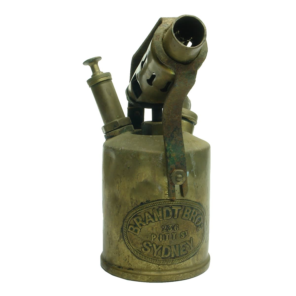 Blow Torch. Brandt Bros 236 Pitt St Sydney. Primus Aetna Made in Sweden.