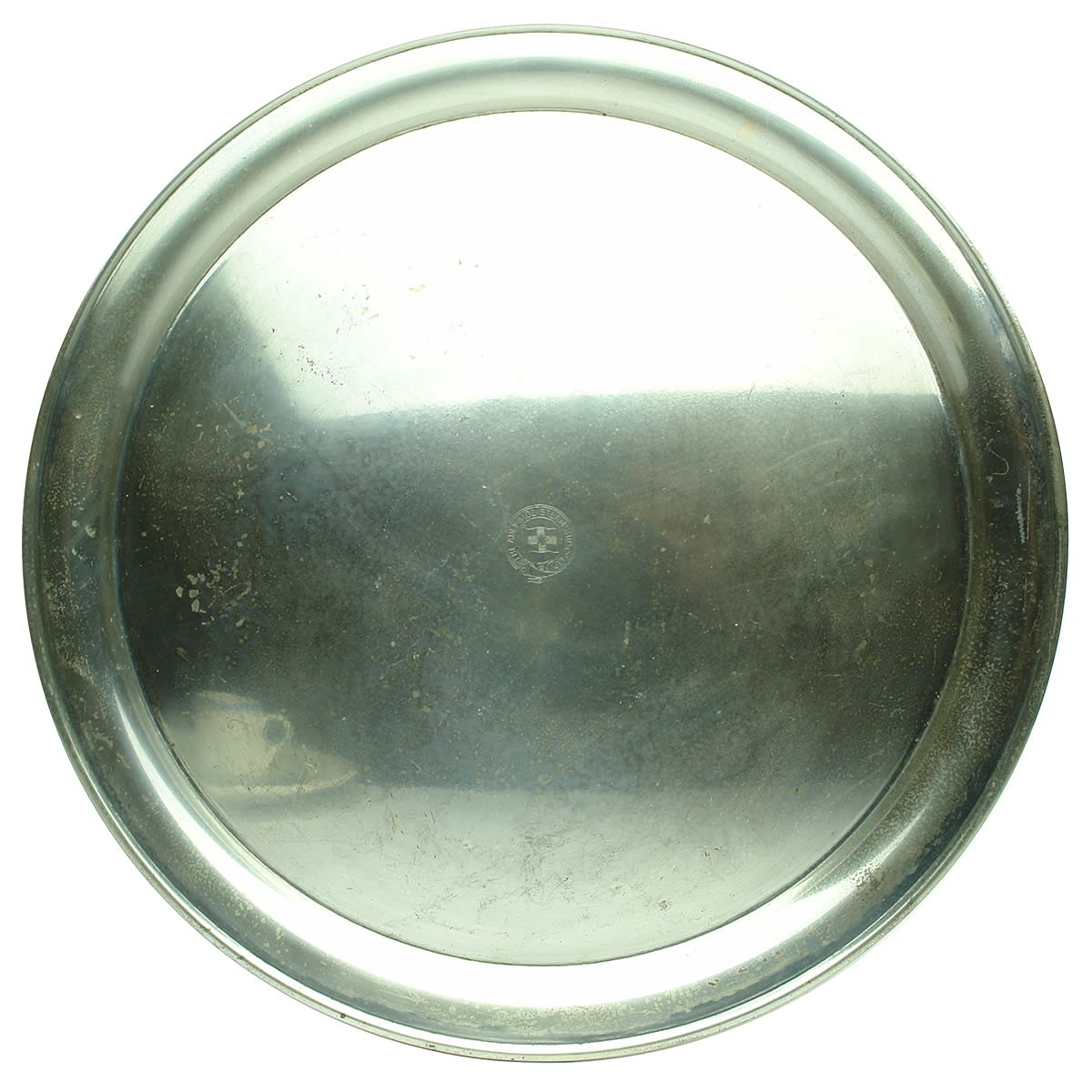 Shipping. The Adelaide Steamship Co Ltd. Mappin & Webb Heavy Plated Serving Tray. (South Australia)