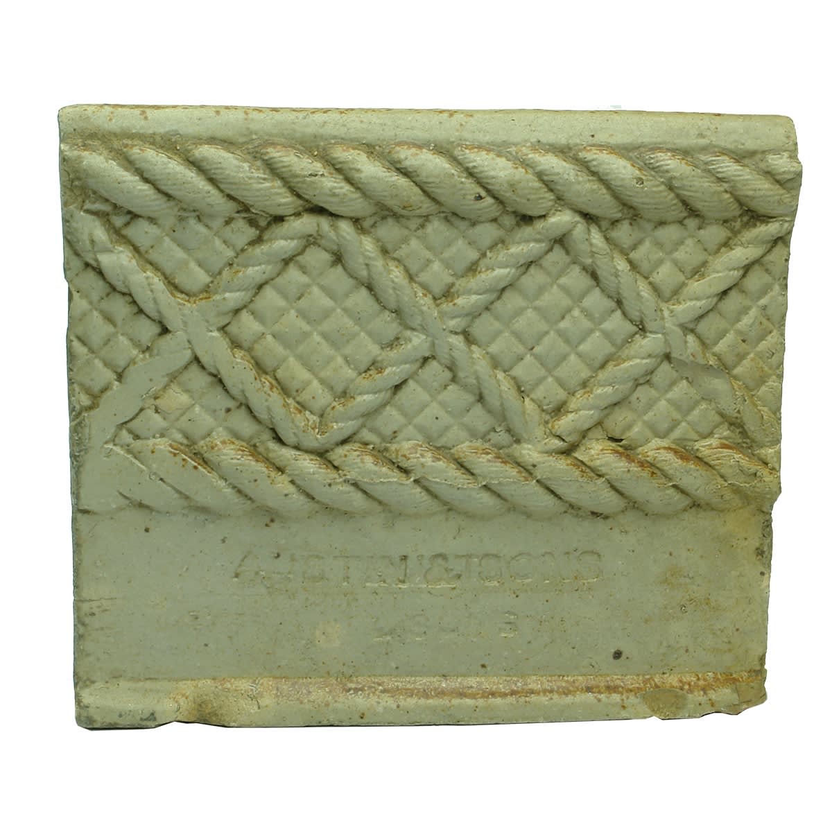 Pottery. Austin & Sons & Sons Garden Tile. (Brunswick, Victoria)