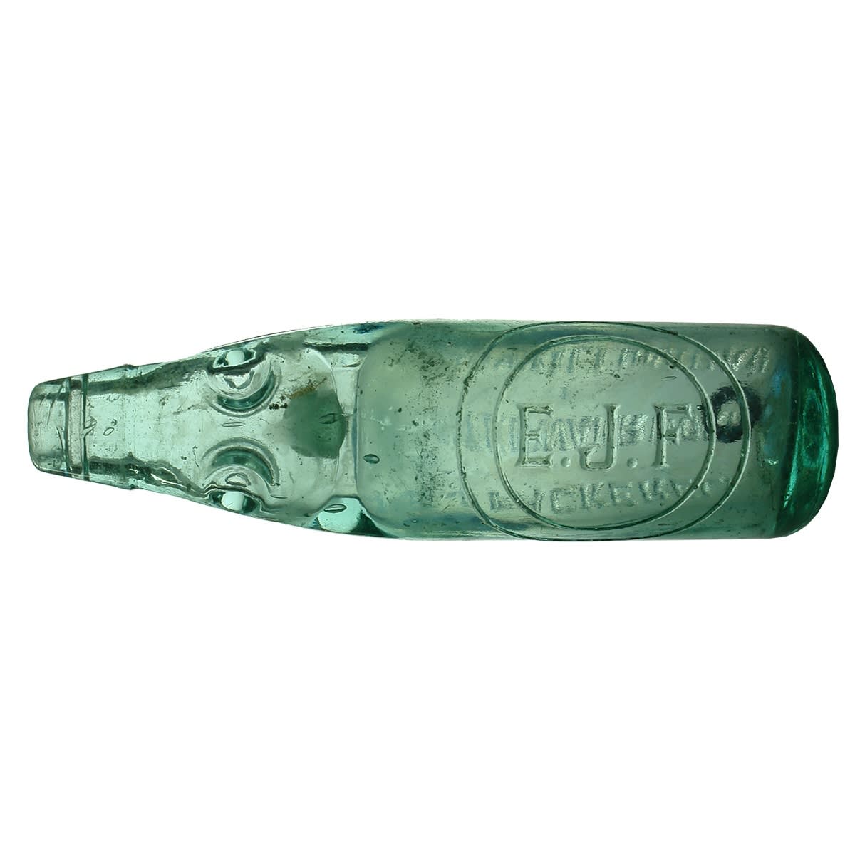 Codd. E. J. Fackerell, Murwillumbah. Dobson. Aqua. 10 oz. (New South Wales)