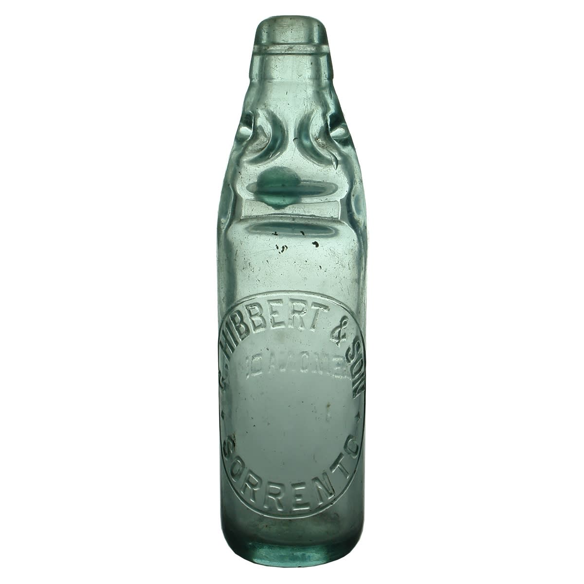 Codd. G. Hibbert & Son, Sorrento. Lemonade. Dobson. Aqua. 10 oz. (Victoria)