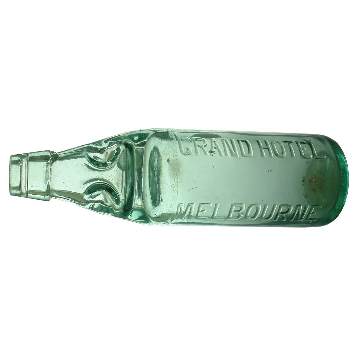 Codd. Grand Hotel, Melbourne. Dobson. Aqua. 10 oz. (Victoria)