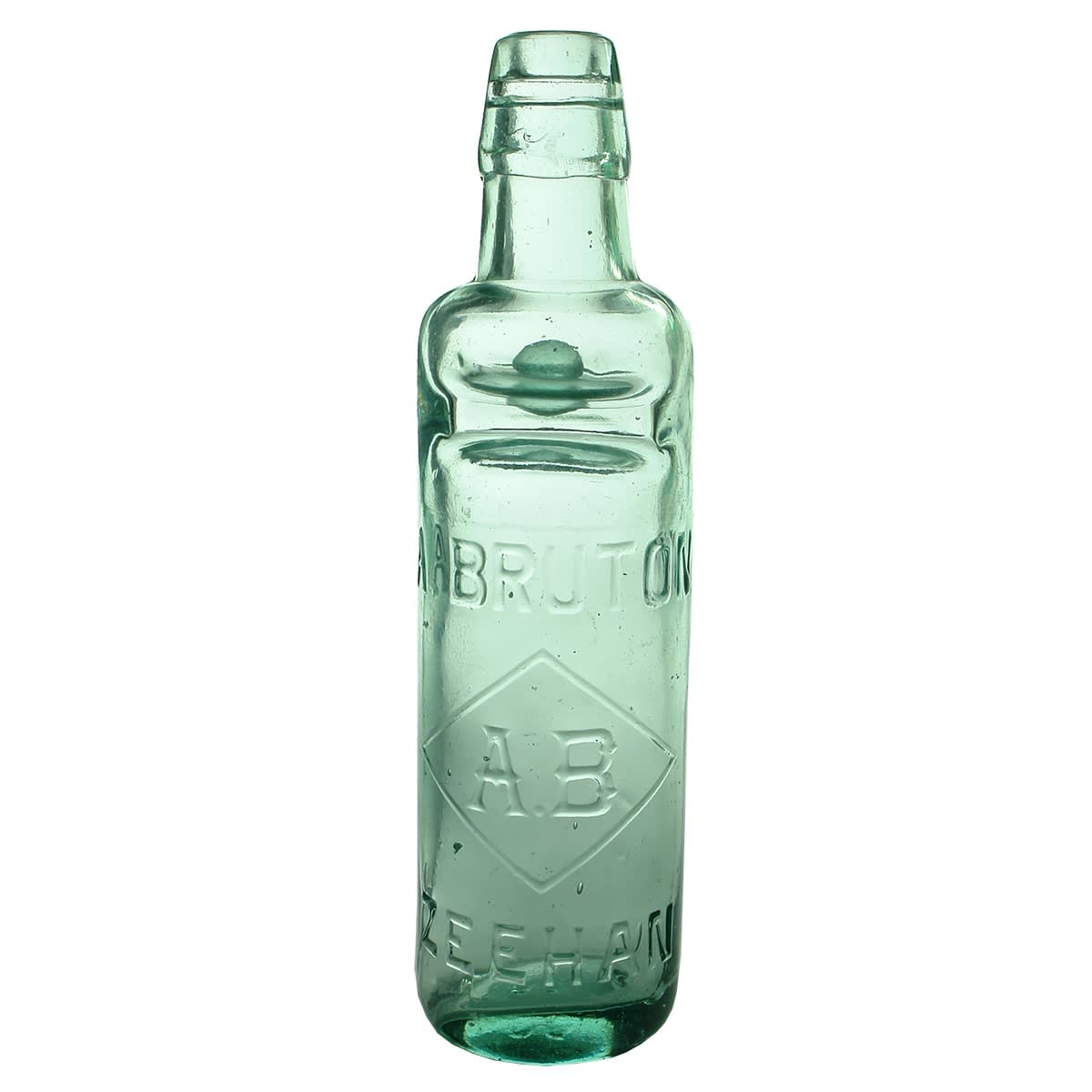 Codd. A. Bruton, Zeehan. All Way Pour. Aqua. 10 oz. (Tasmania)