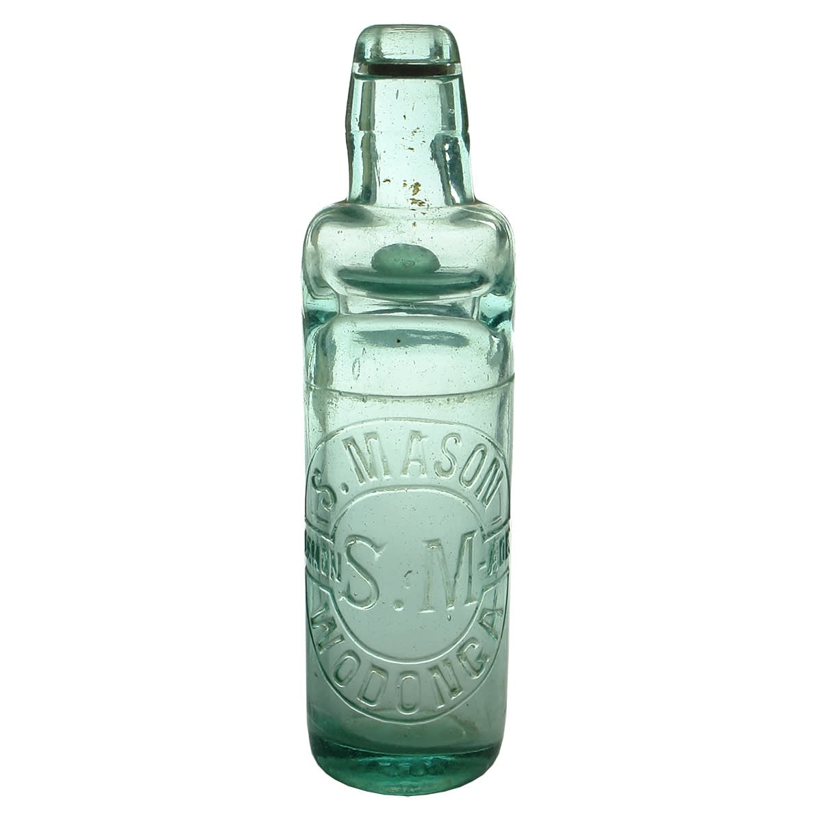 Codd. S. Mason, Wodonga. Lemonade. Aqua. All Way Pour. 10 oz. (Victoria)