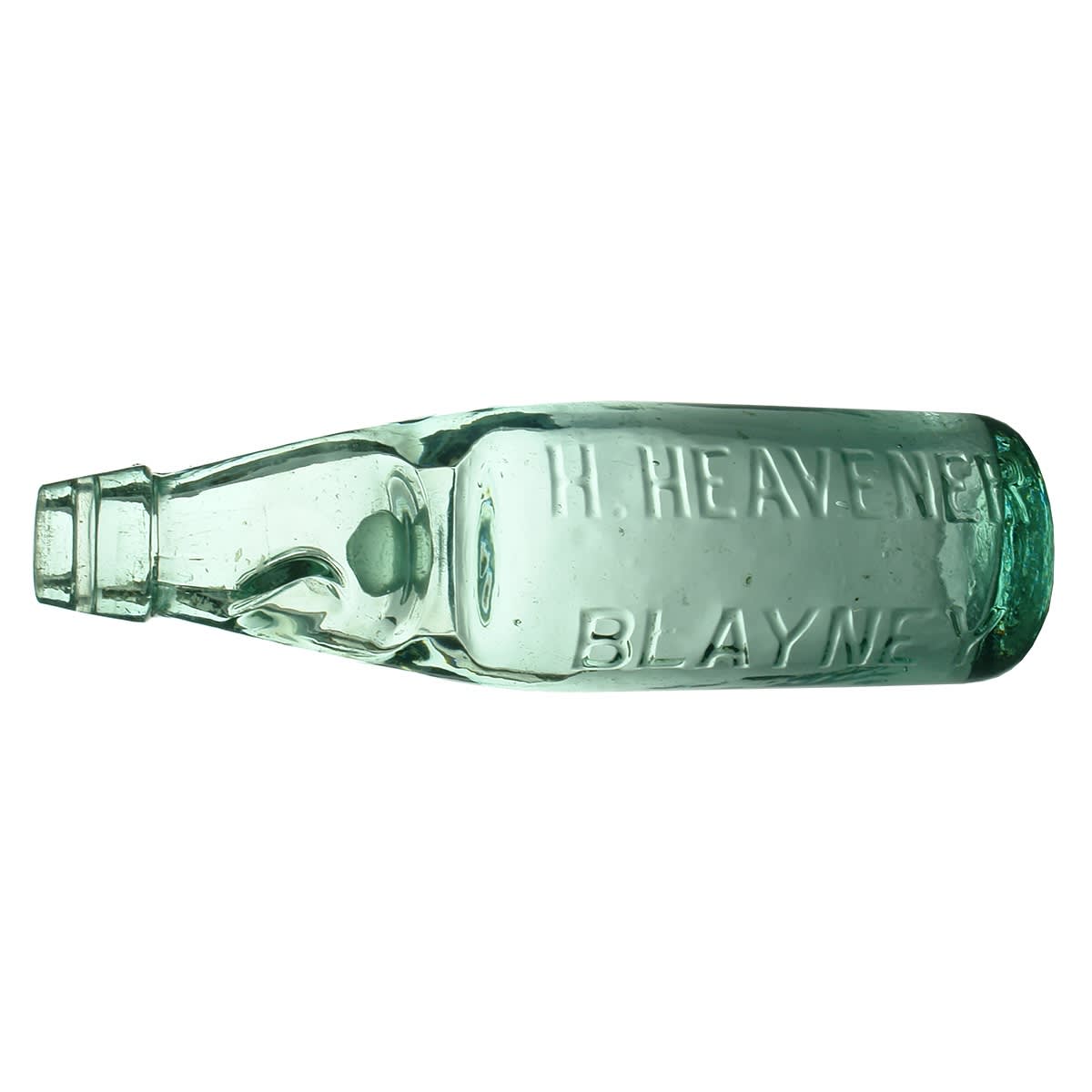 Codd. H. Heavener, Blayney. Cannington Shaw made. One way pour. (New South Wales)