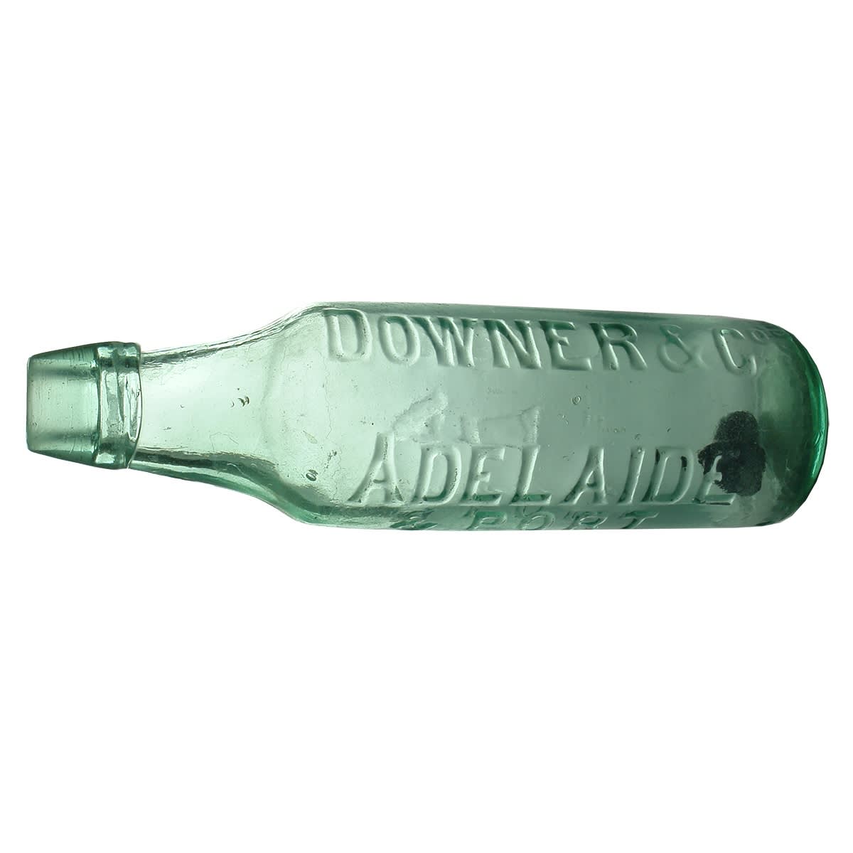 Lamont. Downer & Co, Adelaide & Port. Aqua. 10 oz. (South Australia)