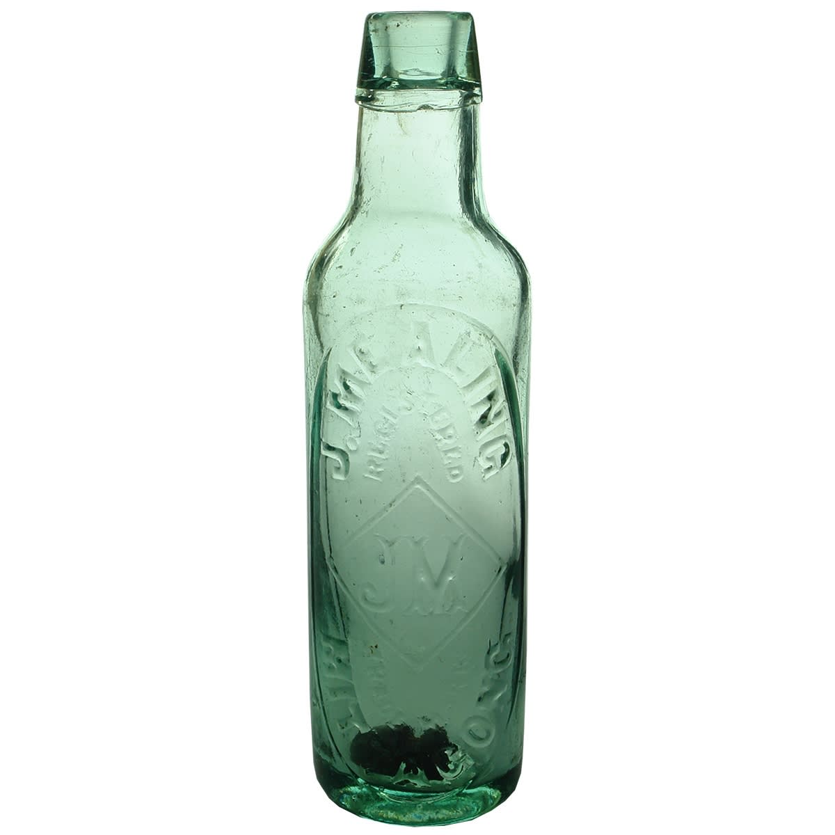 Lamont. J. Mealing, Mittagong. No maker mark. Aqua. 10 oz. (New South Wales)