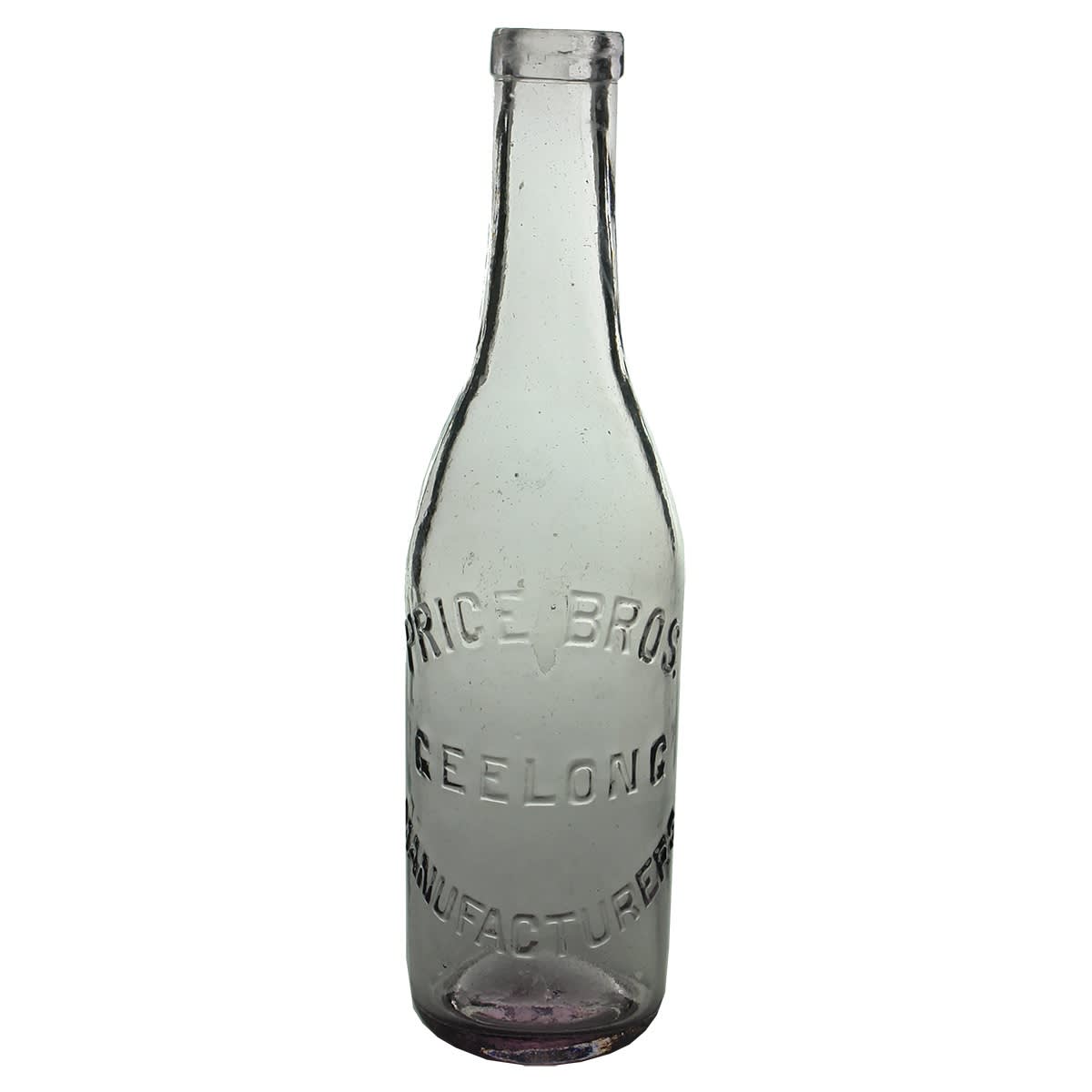 Sauce. Price Bros. Geelong. Sun coloured Amethyst. 13 oz. (Victoria)