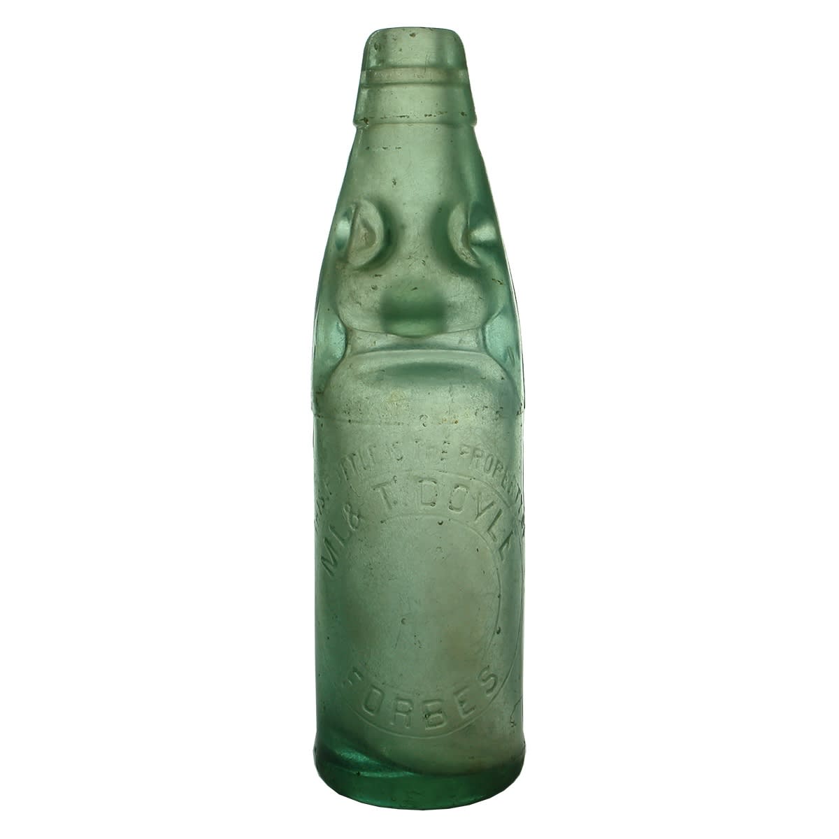 Codd. M. L. & T. Doyle, Forbes. Aqua. 10 oz. (New South Wales)