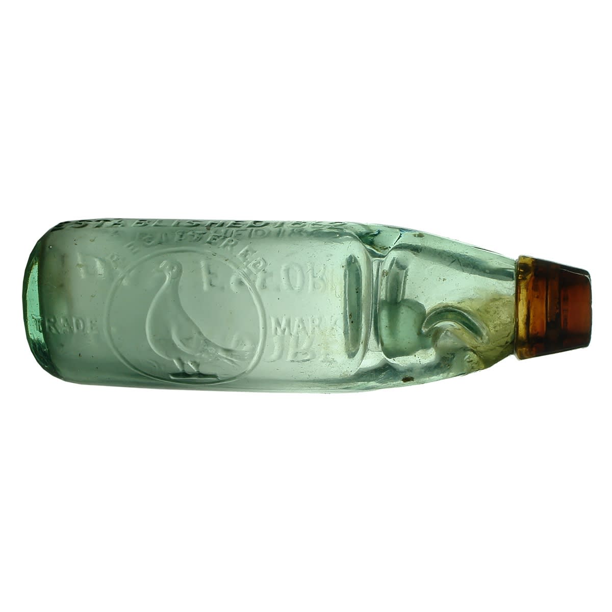 Codd. C. R. Moore, Daylesford. One Way Pour. Amber Lip. 6 oz. (Victoria)