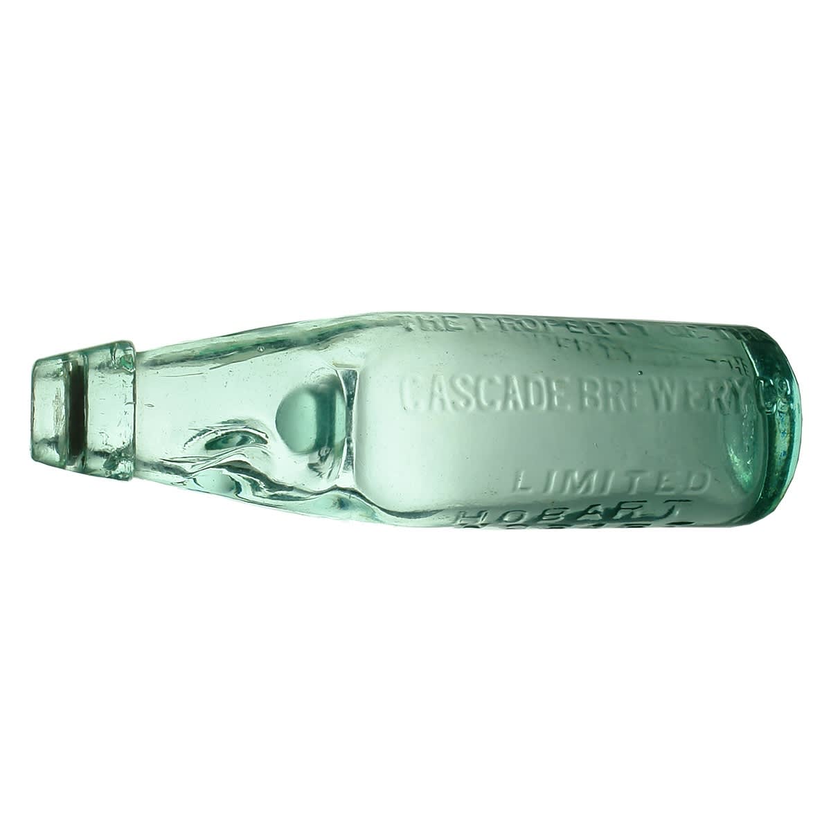 Codd. Cascade Brewery Co Limited. Cannington Shaw. One Way Pour. Aqua. 6 oz. (Tasmania)