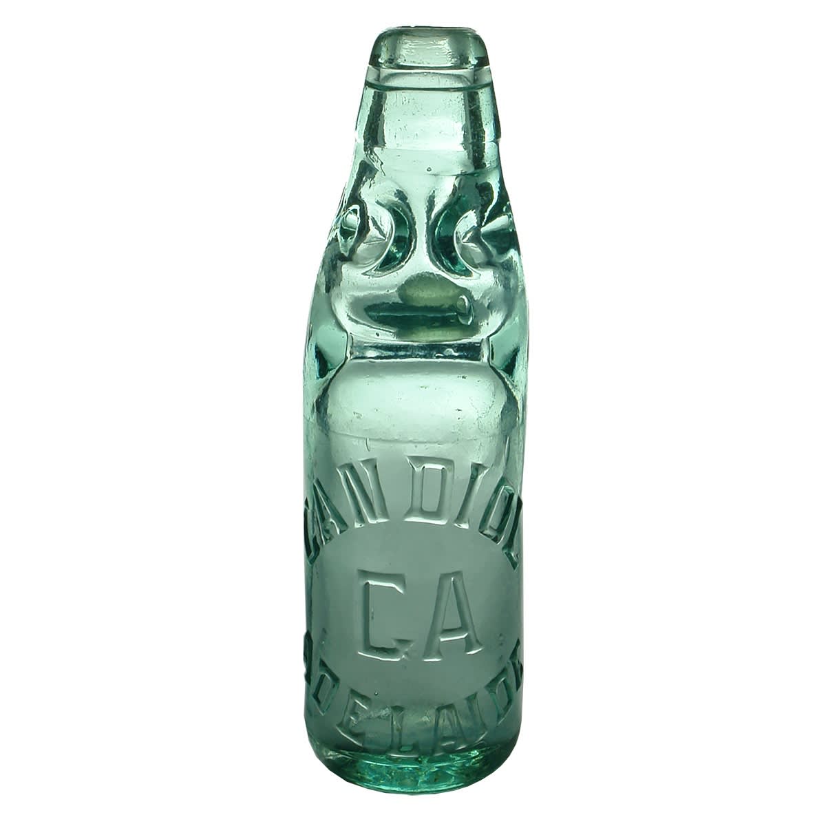 Codd. Gandiol, Adelaide. Dobson. Aqua. 6 oz. (South Australia)