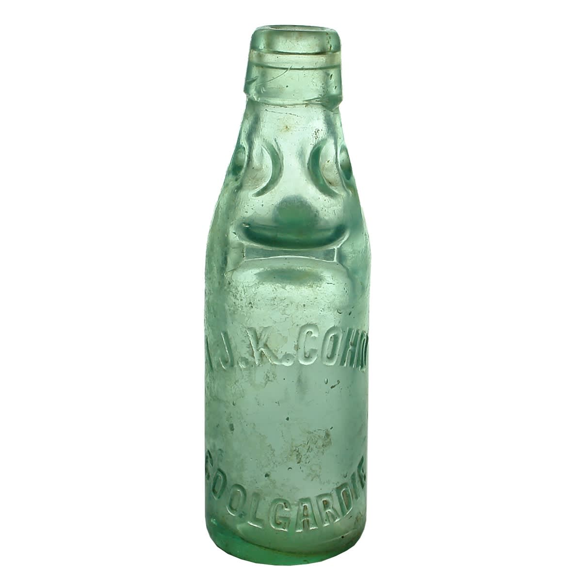 Codd. I. J. K. Cohn, Coolgardie. Dobson. 6 oz. (Western Australia)
