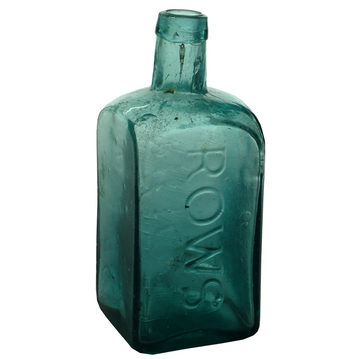 Medicine. Rows Farmers Friend. Darker Aqua. Early type. (New South Wales)
