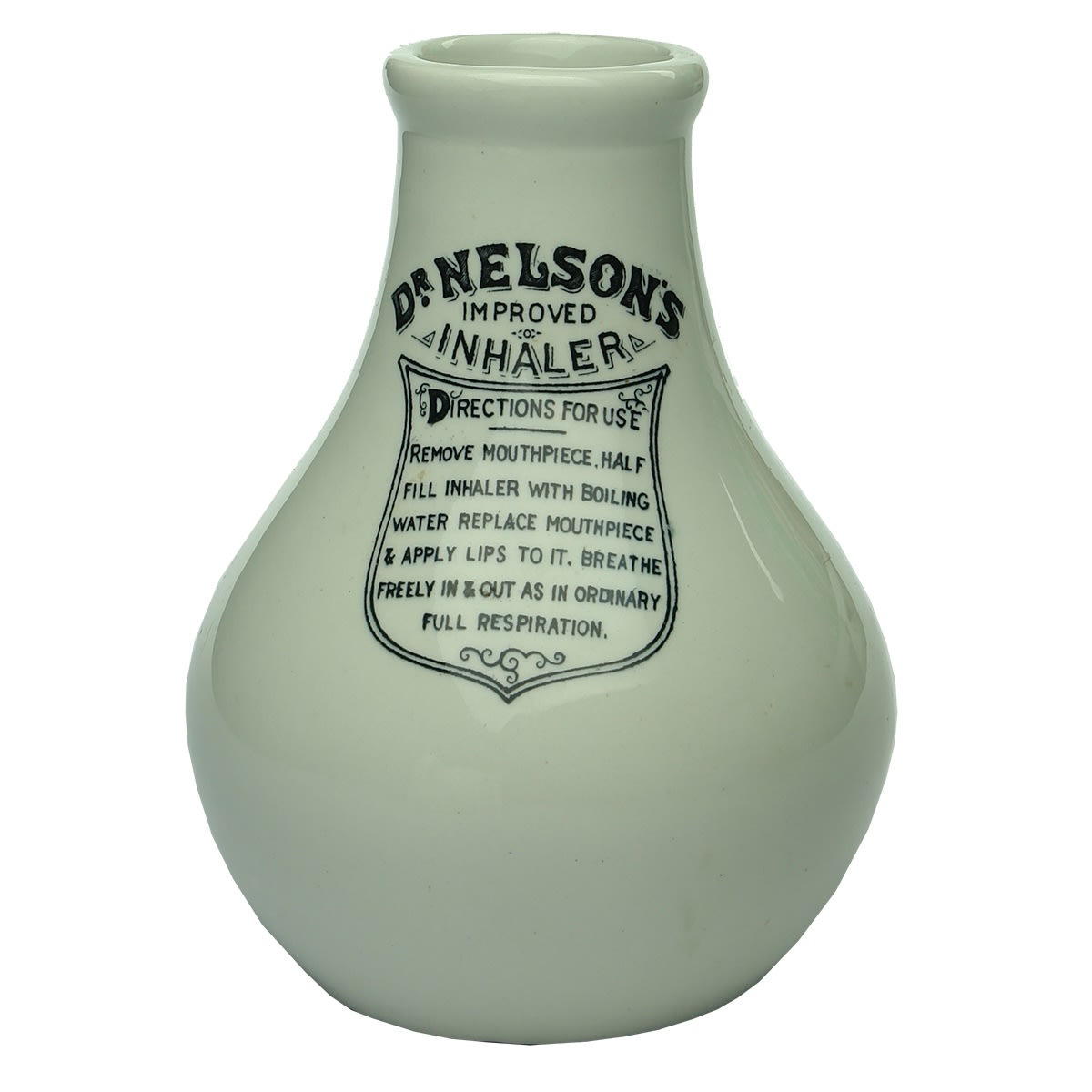 Medicine. Dr Nelson's Improved Inhaler.