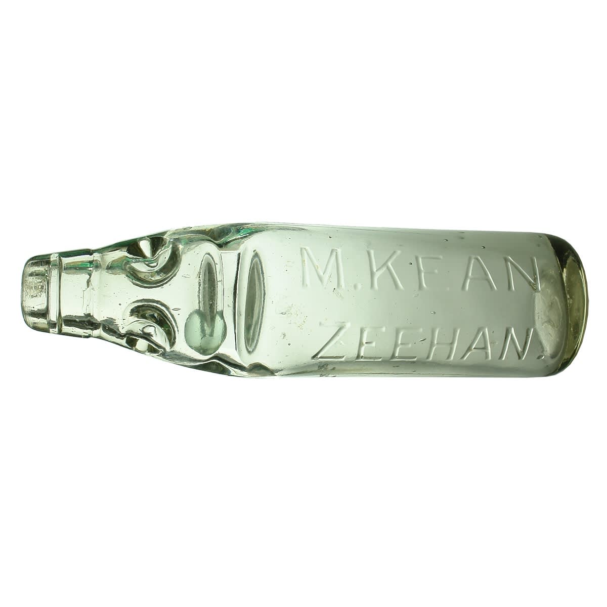 Codd. M. Kean, Zeehan. Dobson. Clear. 10 oz. (Tasmania)