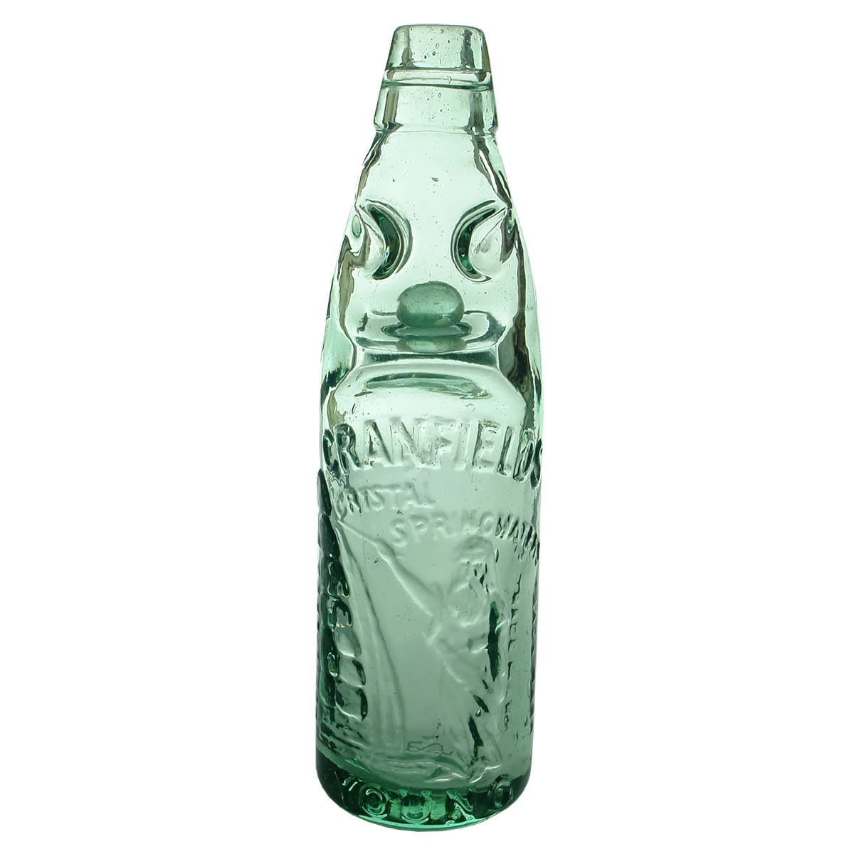 Codd. Cranfields Crystal Spring Waters, Young. Moses tapping the Rock. Niagara. 10 oz. (New South Wales)