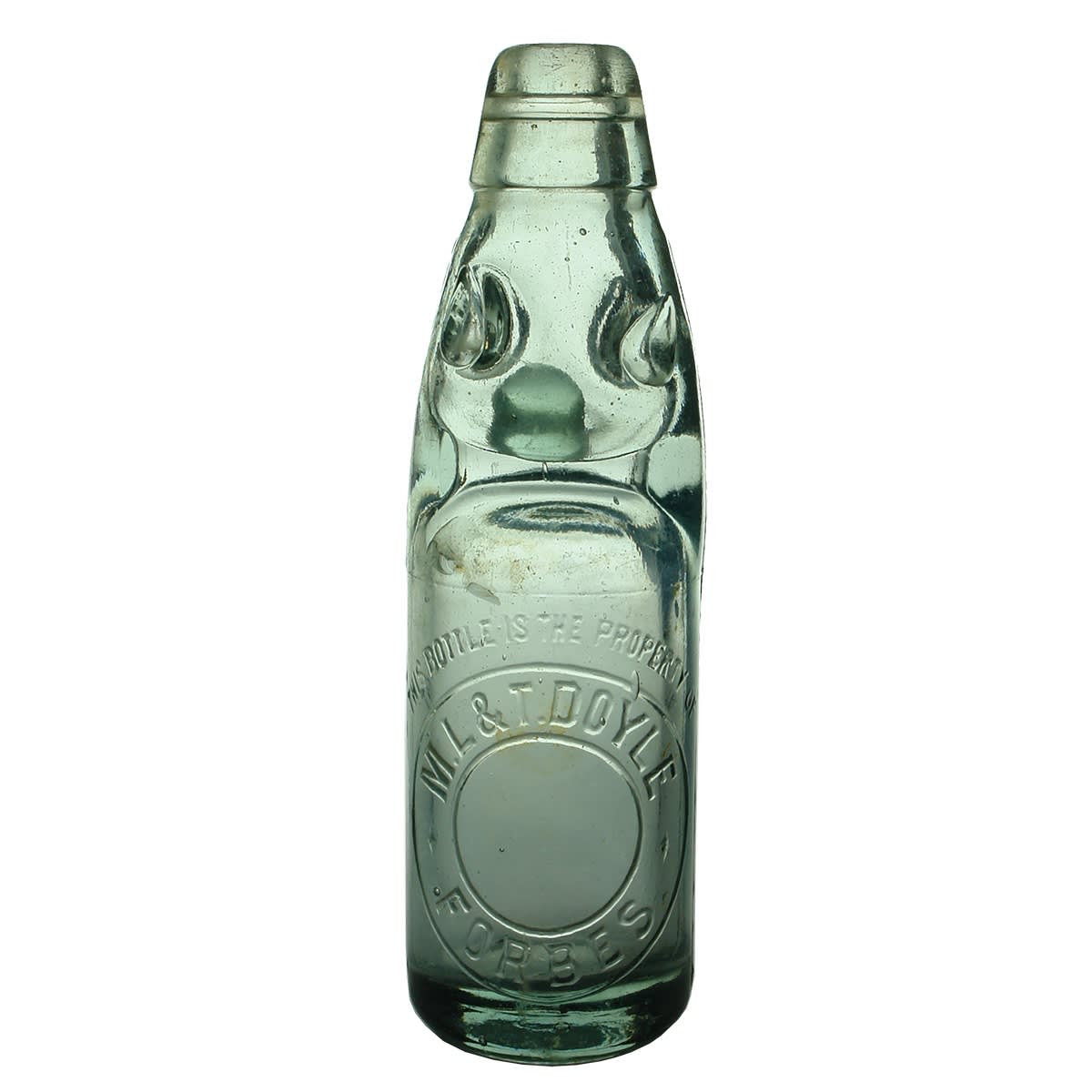 Codd. M. L & T. Doyle, Forbes. Niagara. 6 oz. (New South Wales)