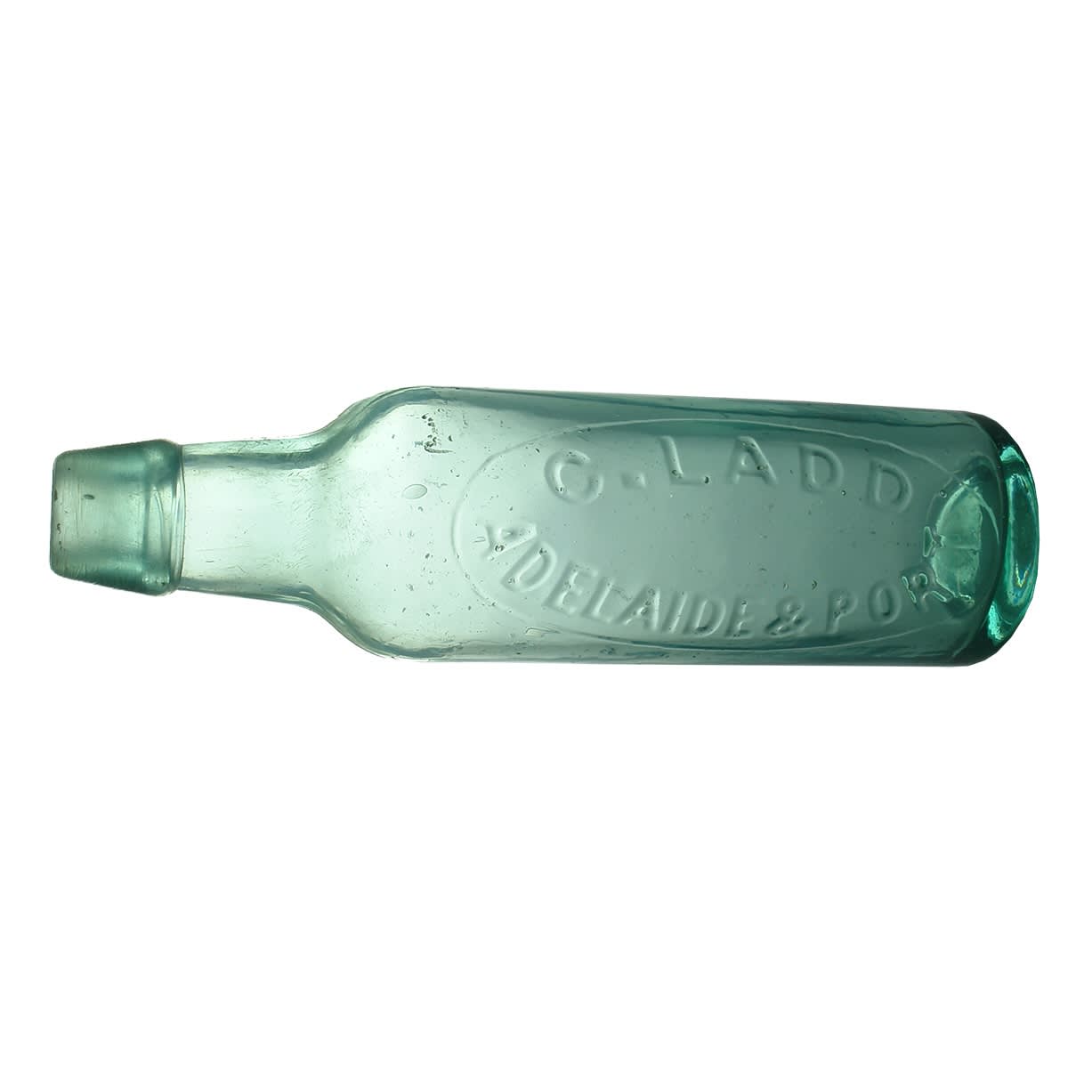 Lamont. C. Ladd, Adelaide & Port. Aqua. 10 oz. (South Australia)