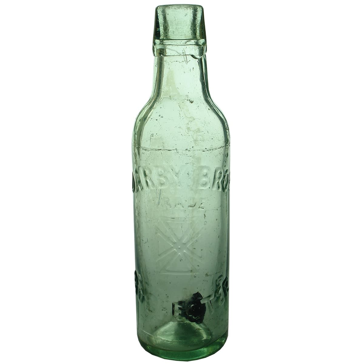 Lamont. Darby Bros, Rochester. Aqua. 10 oz. (Victoria)