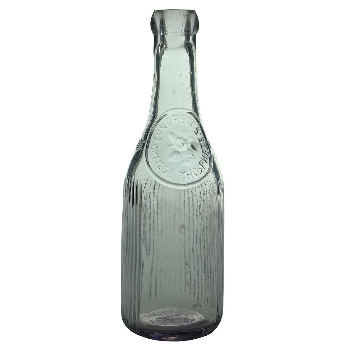 Cordial. Congreve's Orange Phosphate. Oranges trade mark. Amethyst. (Brisbane, Queensland)