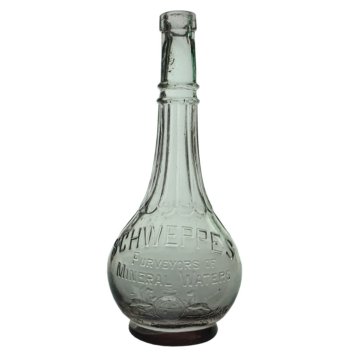 Cordial. Schweppes Creme de Menthe type. Amethyst. 24 oz.