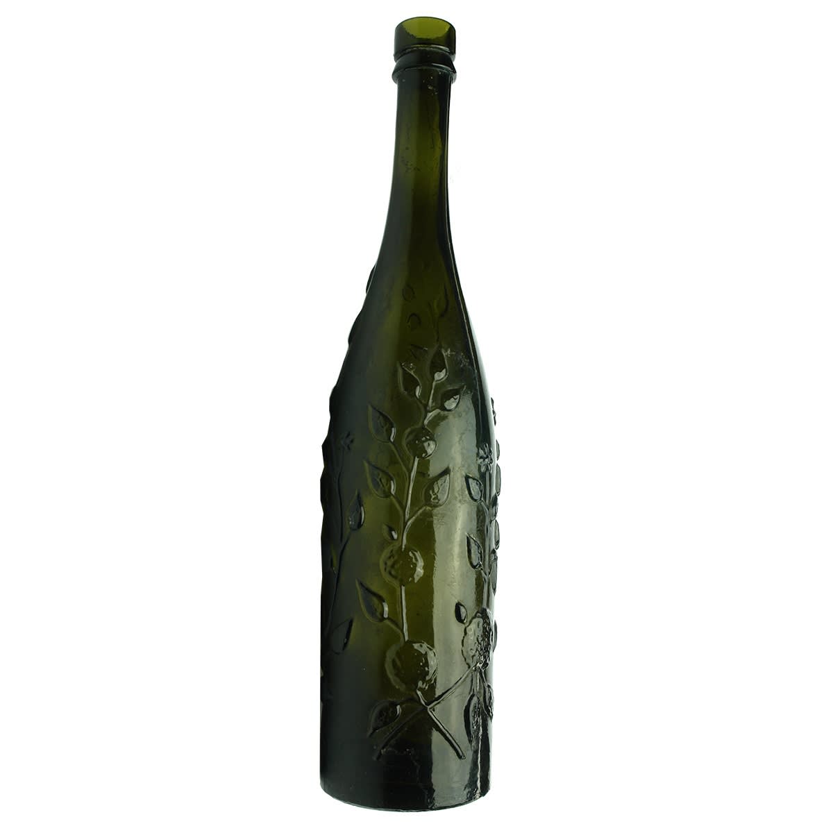 Cordial. L. Rose & Co. Dark Green.  20 oz. (United Kingdom)