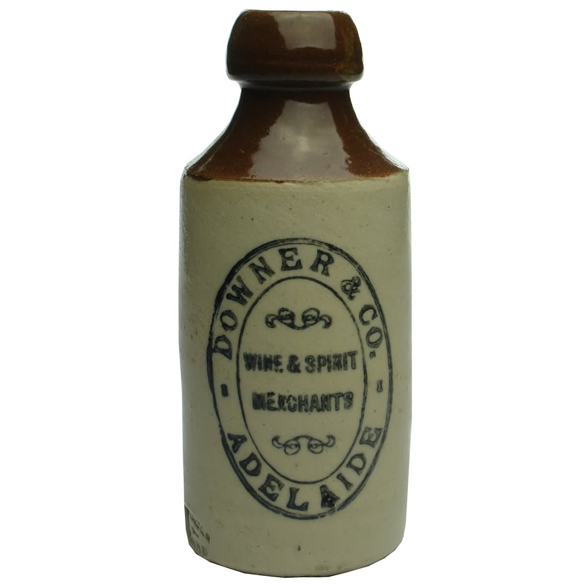 Ginger Beer. Downer & Co, Adelaide. Chocolate Top. Dump. (South Australia)