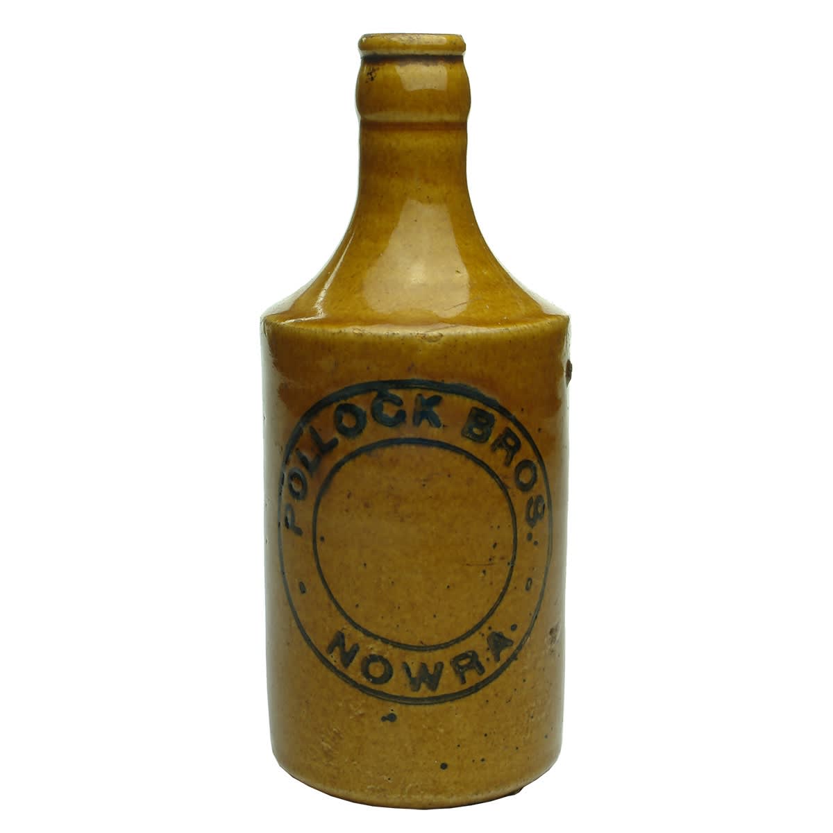 Ginger Beer. Pollock Bros., Nowra. All Tan Crown Seal. (New South Wales)