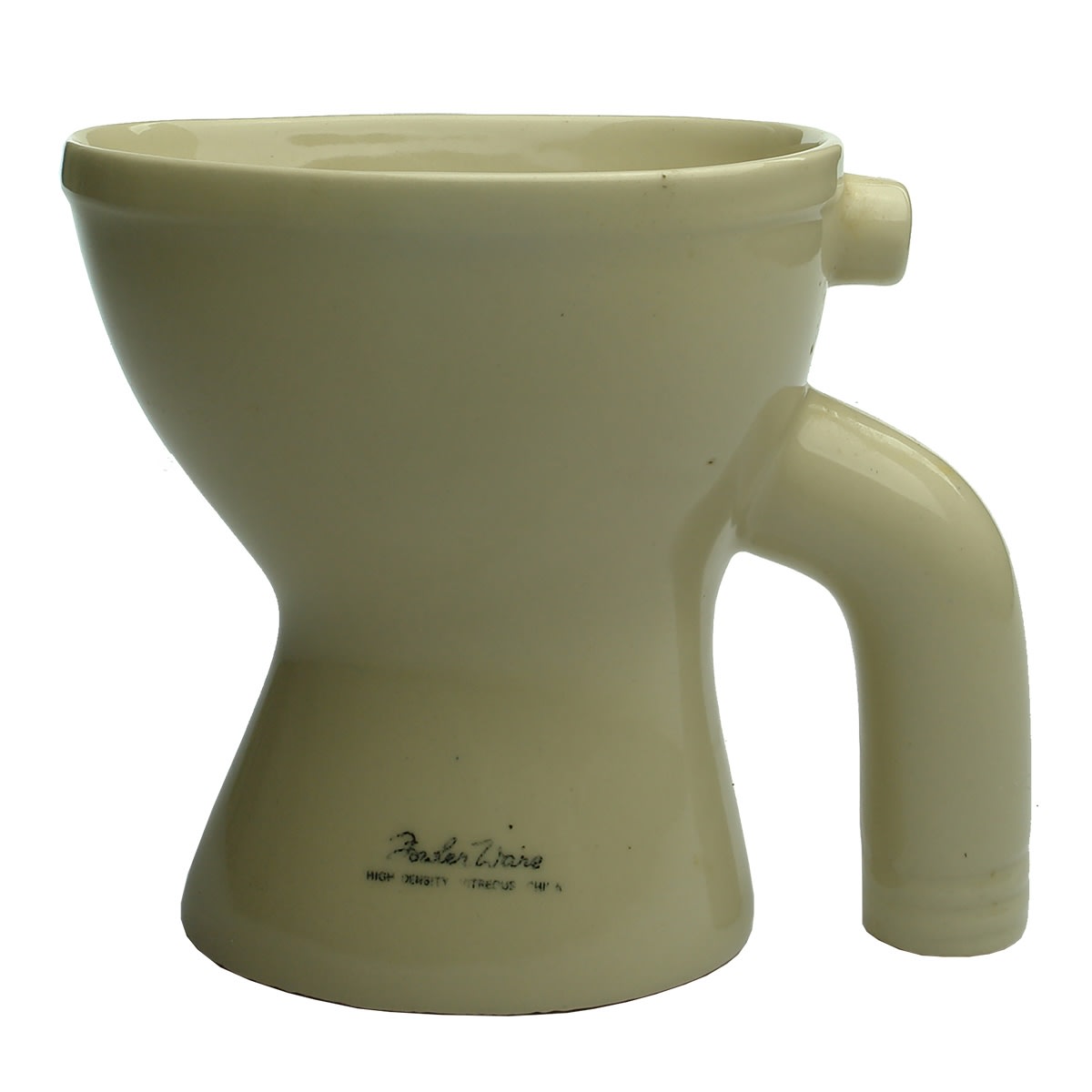 Sample Toilet Bowl. Fowler Ware. High Density Vitreous China.