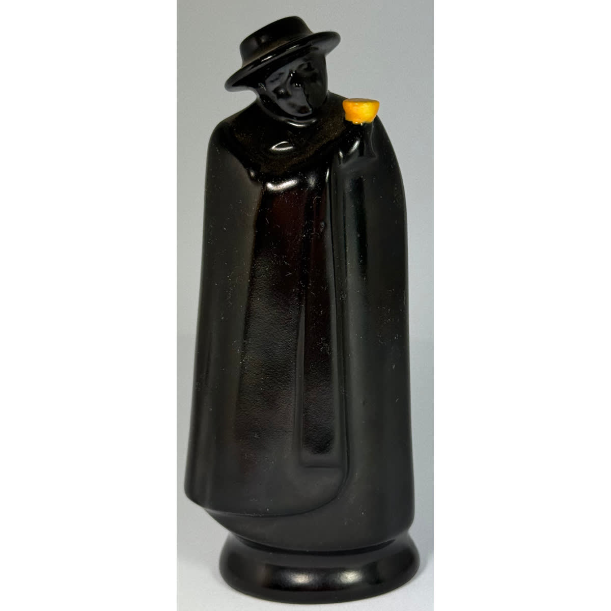 Miniature or Sample Sandeman Whisky figural bottle. Royal Doulton.